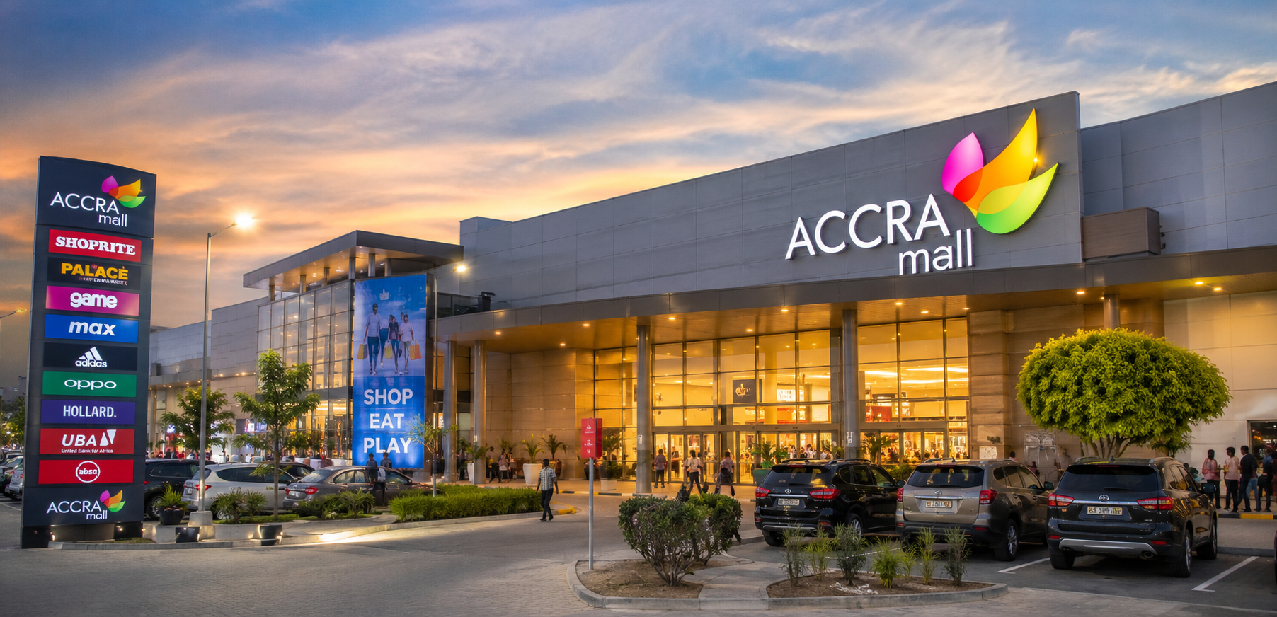 Shopping Malls in Accra